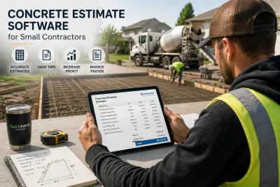 concrete estimate software for small contractors 2026