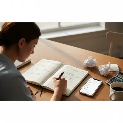 free invoice tracker notebook for small business with receipts and a phone