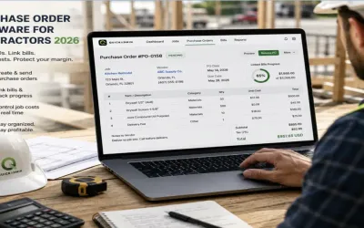 purchase order software for contractors 2026